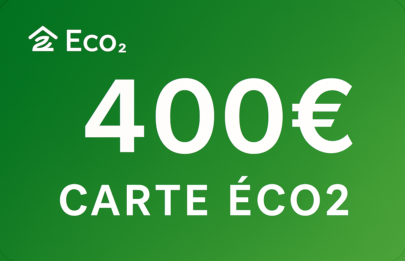 Carte Éco² – 400 €